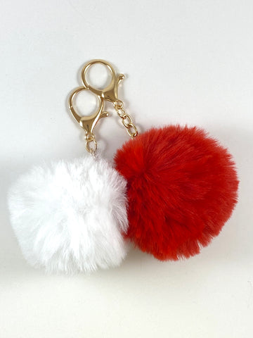 Pom Pom Keychain